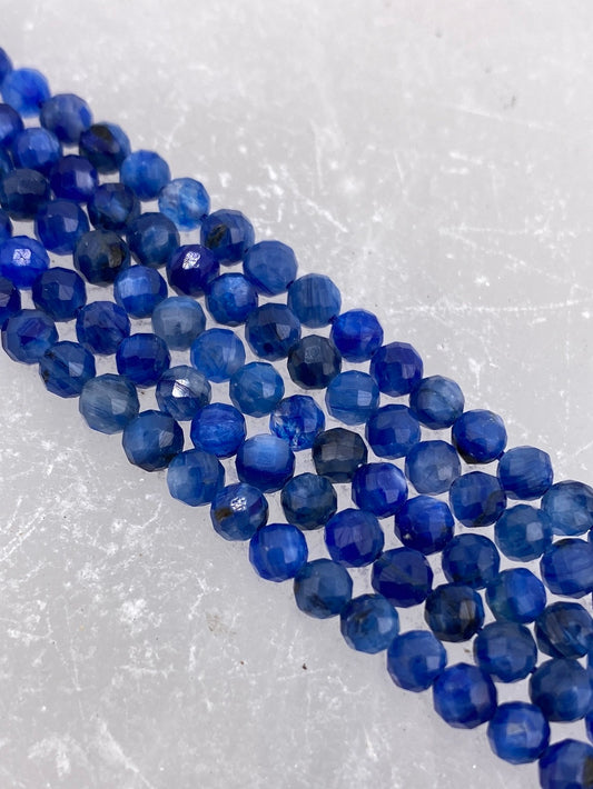 Faceted Kyanite Beads