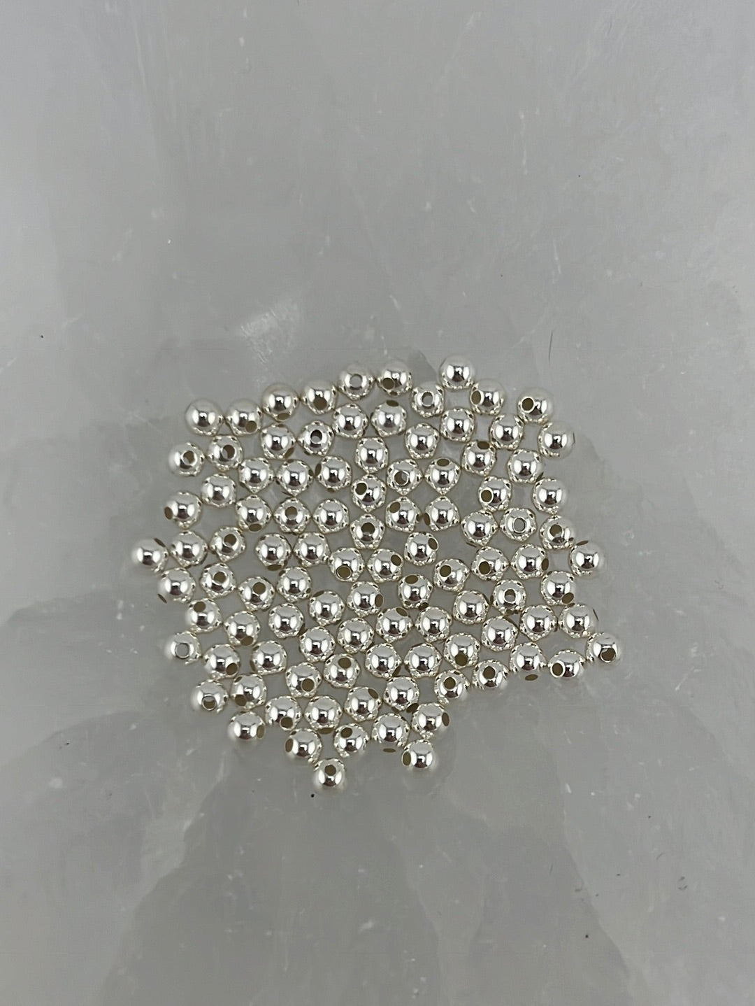 S.S. 4mm Spacers Bead Sets (100 pc)
