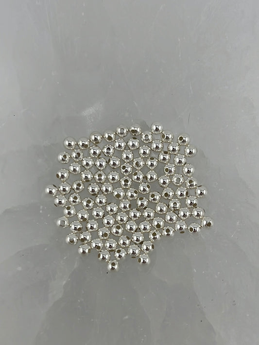 S.S. 4mm Spacers Bead Sets (100 pc)