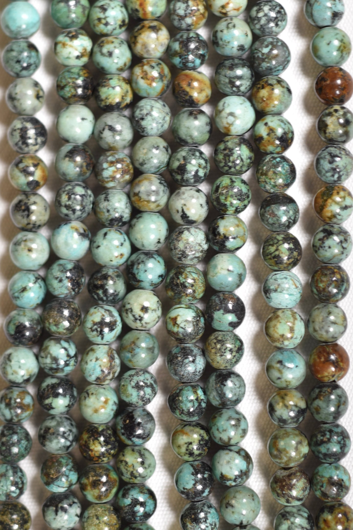 Wide Hole Turquoise Beads