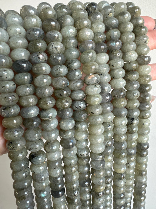 Labradorite Rondelle Beads