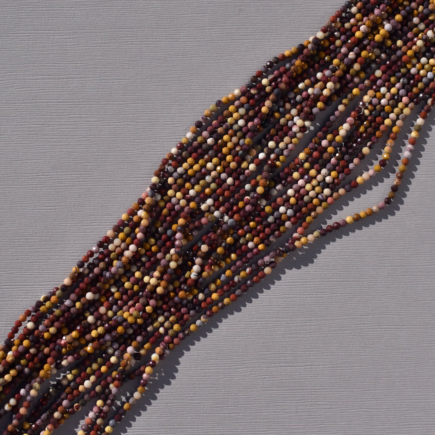 Faceted Mookaite Beads