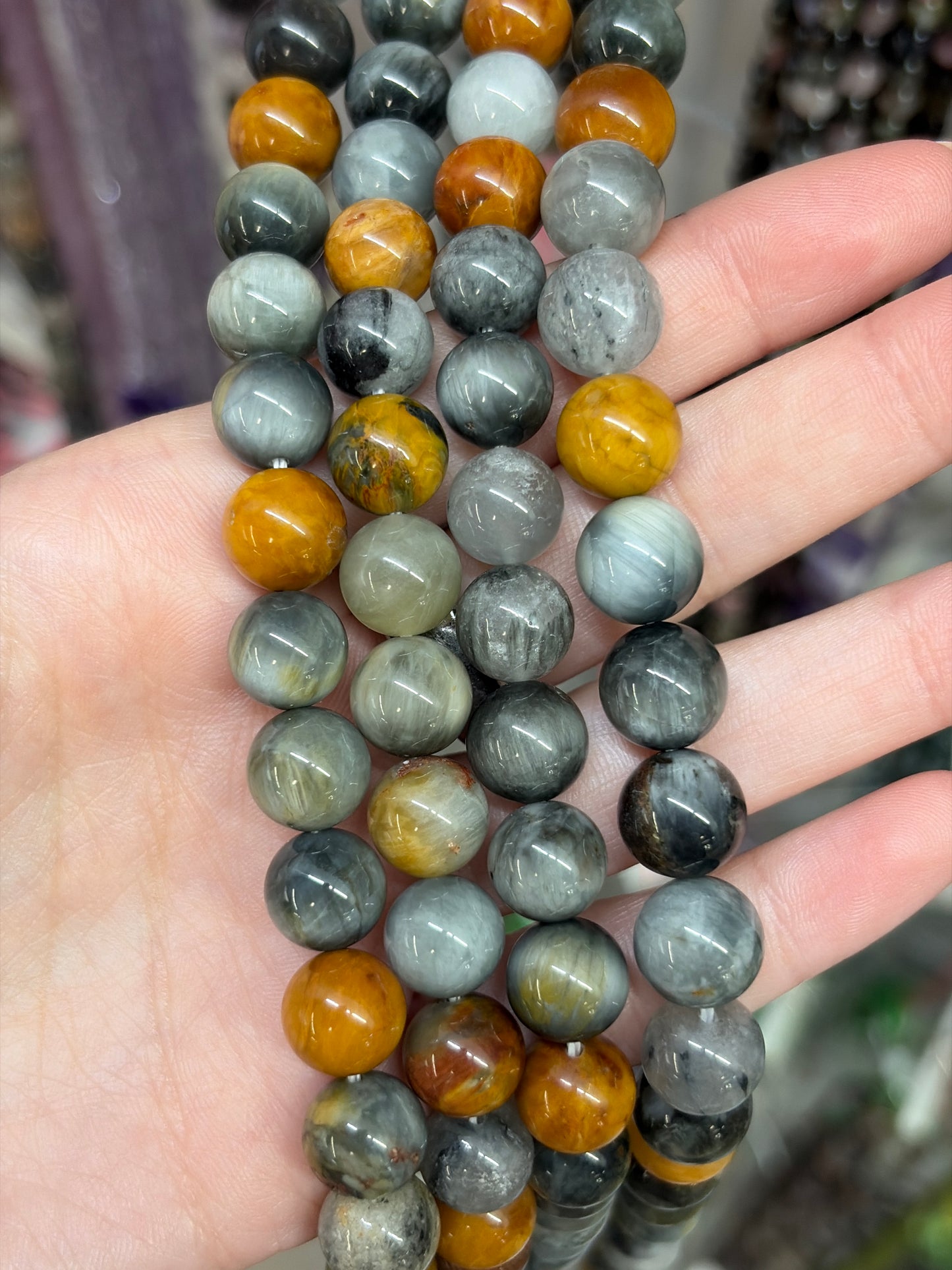 Multicolor Eagle Eye Beads