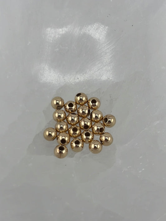 14k Gold Filled 5mm Beads (20pc)
