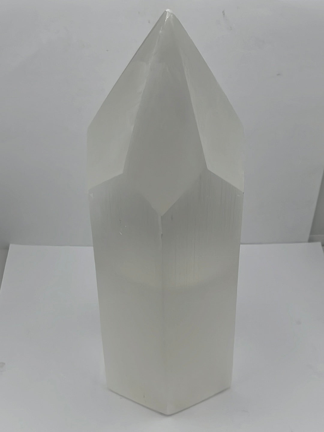 Selenite Point Lamps