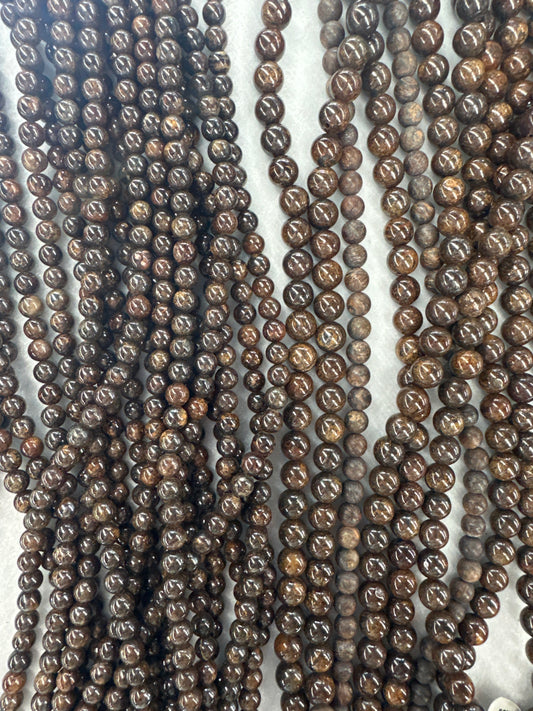 Bronzite Beads