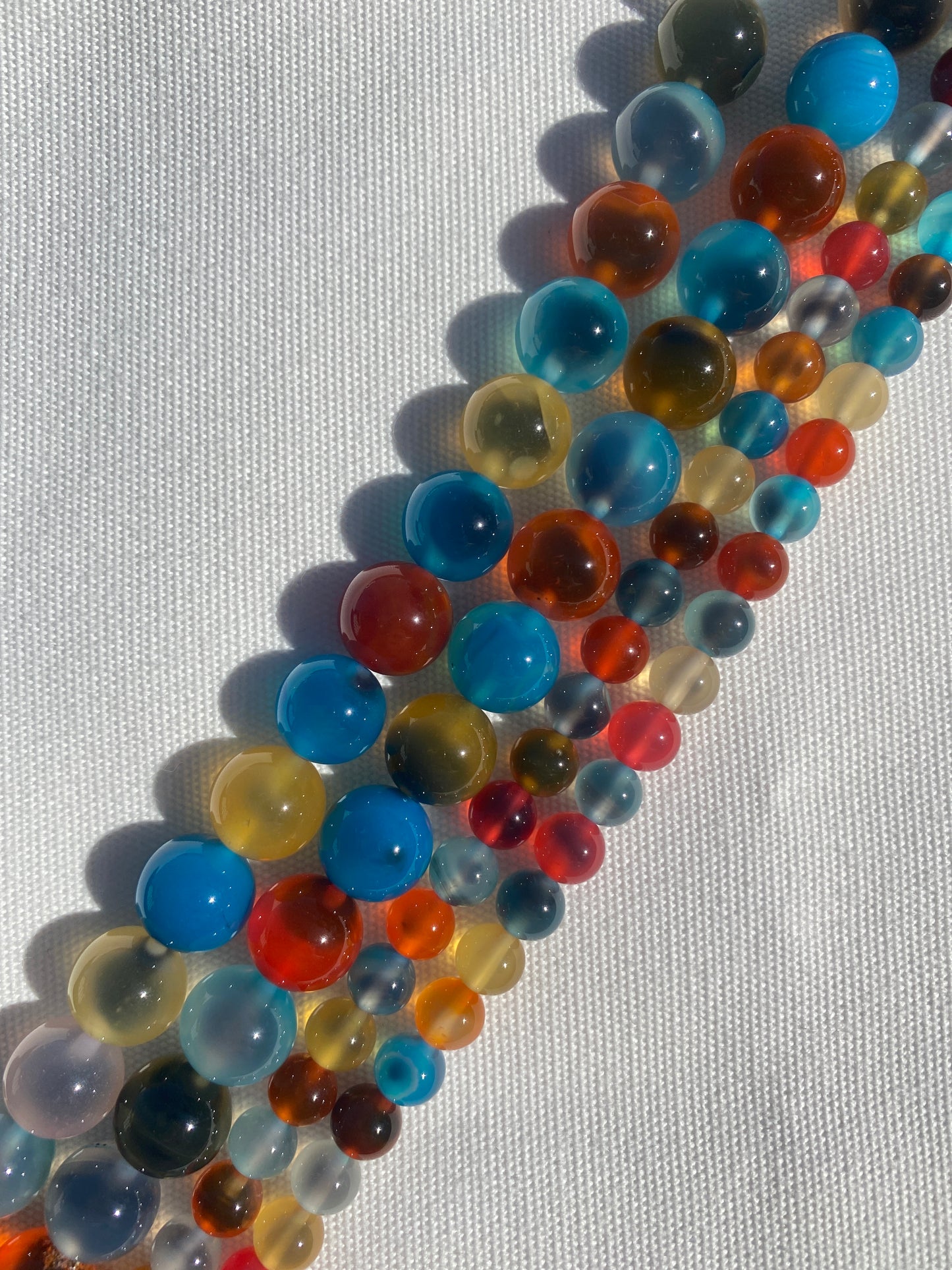 Candy Agate Beads
