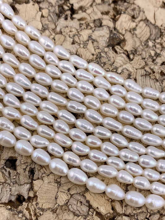 AAA Grade Rice Pearl Beads