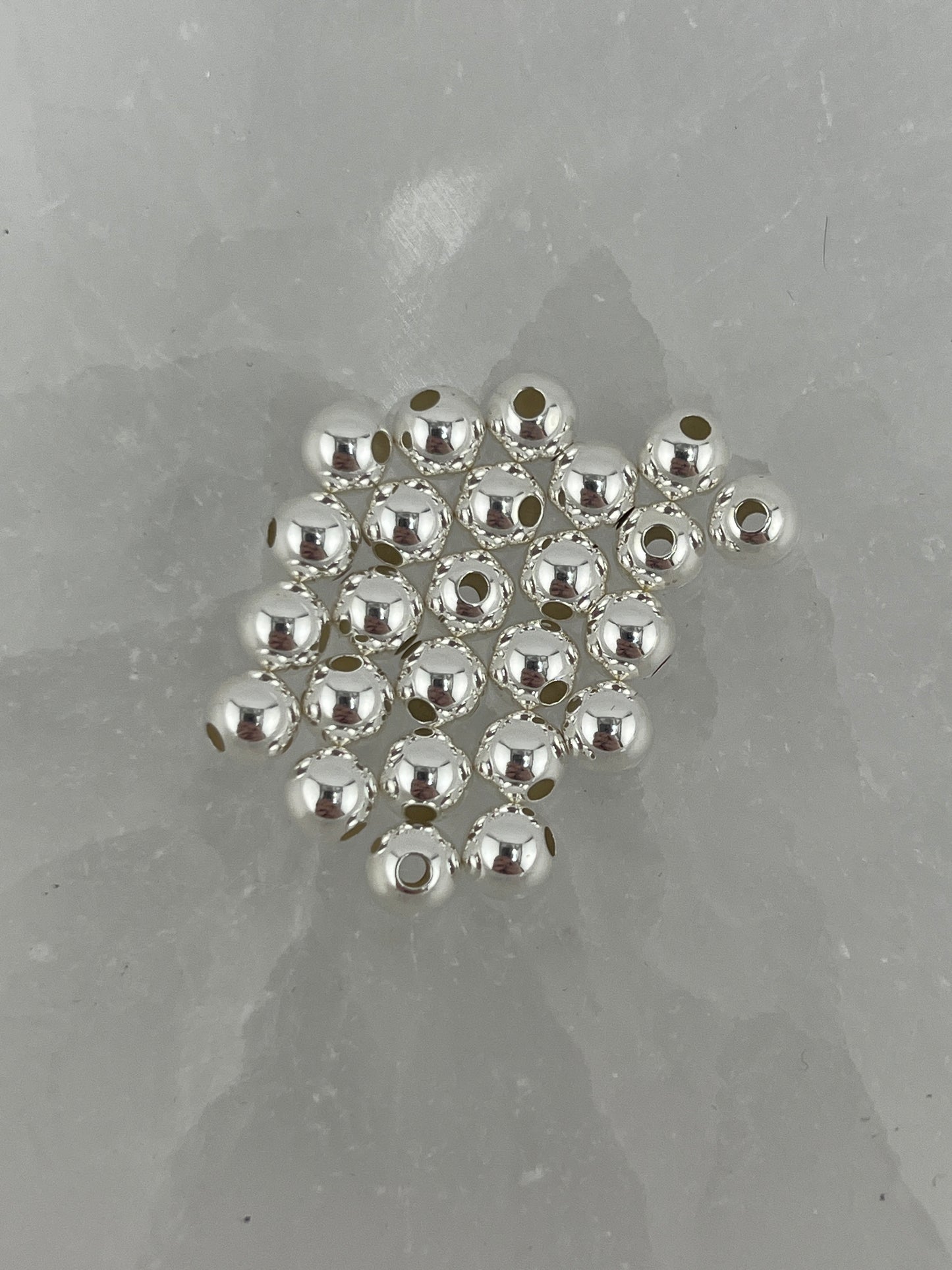 S.S. 6mm Spacers Bead Sets (25 pc)