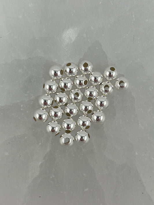 S.S. 6mm Spacers Bead Sets (25 pc)