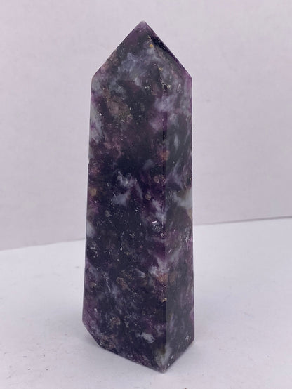 Lepidolite Tower 5"