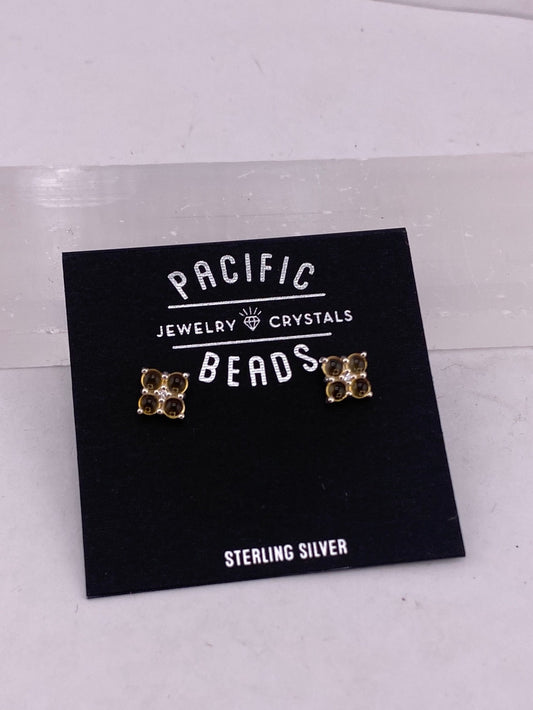 Pacific Beads citrine earrings