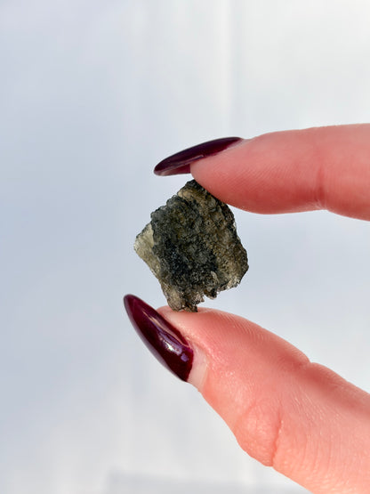 Organic Moldavite Specimen