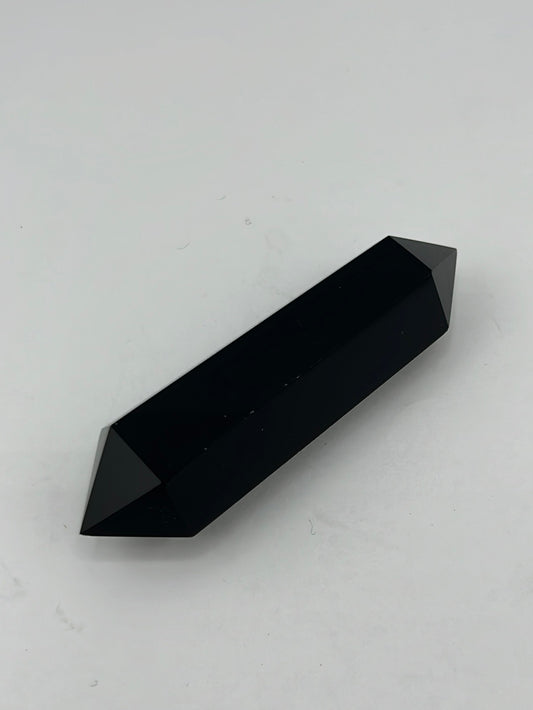 Double Terminated Obsidian Points