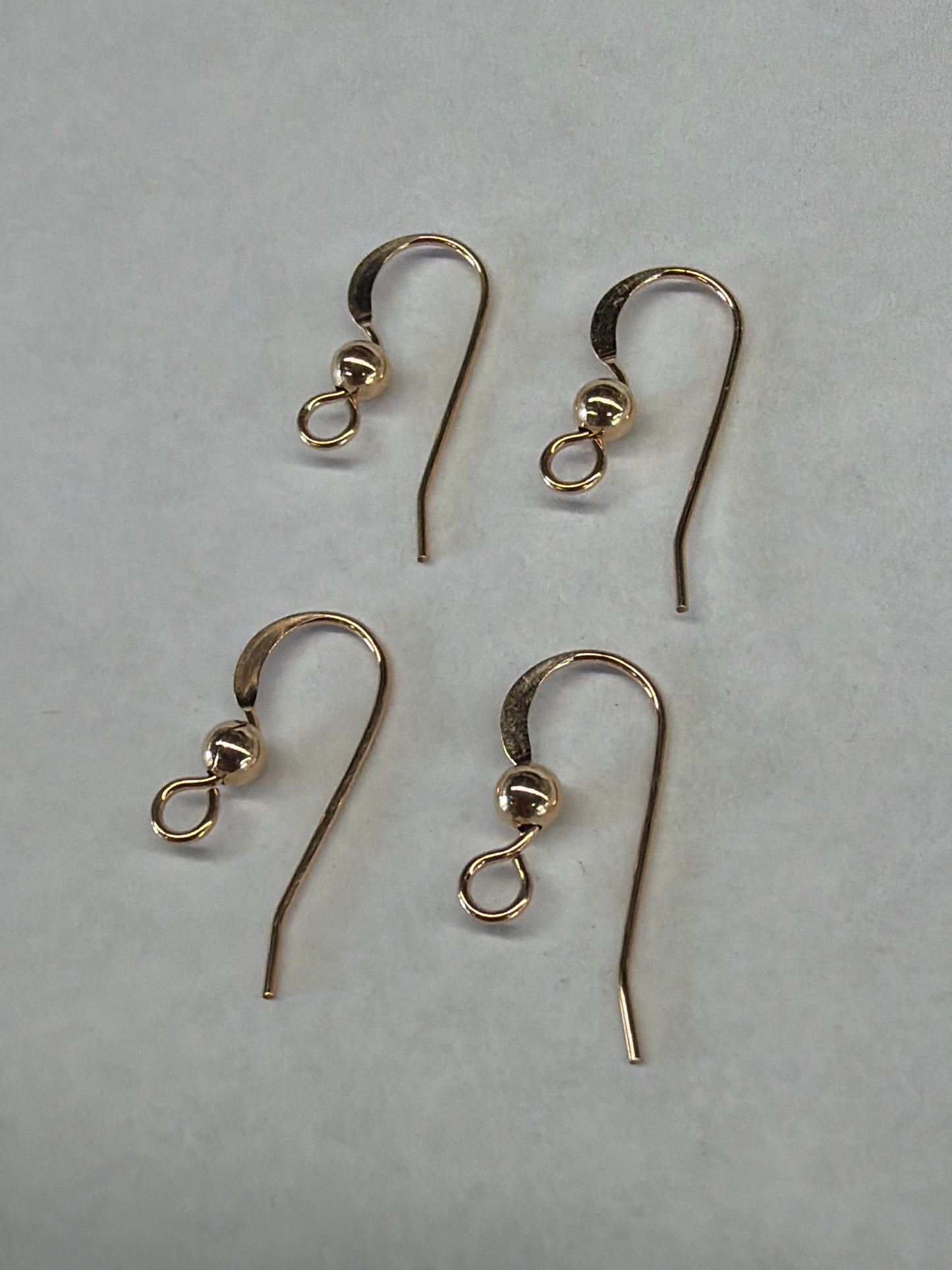 14k Gold Filled Earring Hooks ( 2 pairs)