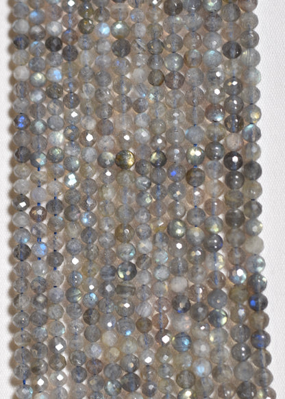 Faceted Labradorite Beads
