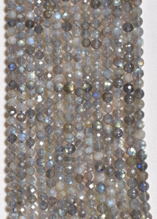Faceted Labradorite Beads