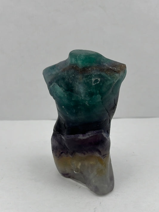 Rainbow Fluorite "Adam" Torsos