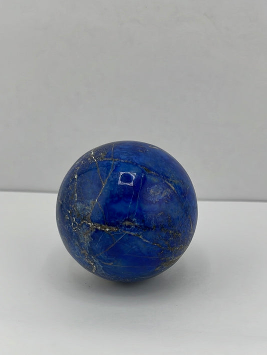 Lapis lazuli spheres available at wholesale and retail prices, only at our crystal shop in San Diego!