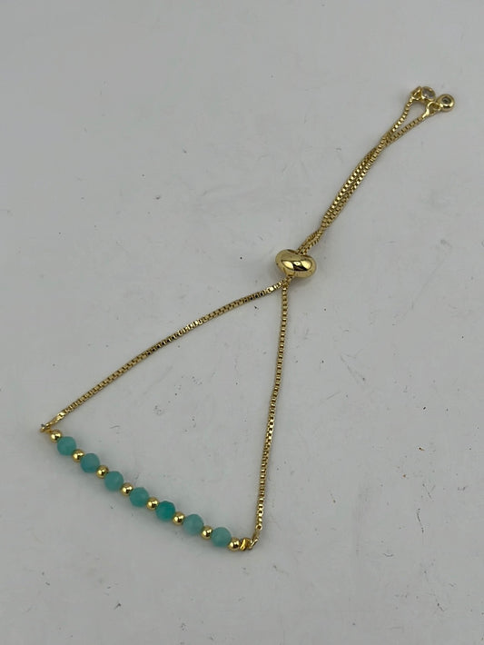 Special Value Item-Adjustable Golden Amazonite Bracelets