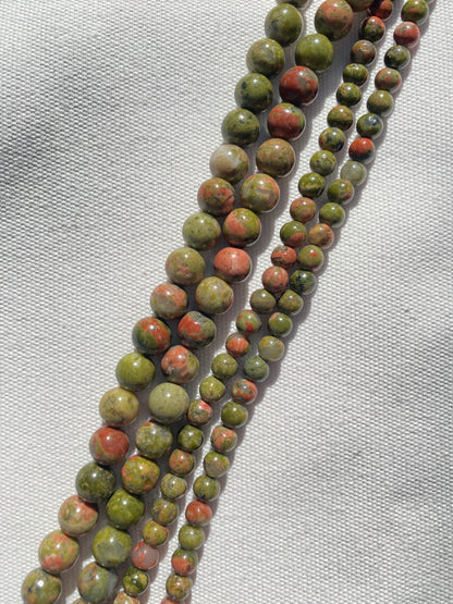 Unakite Beads