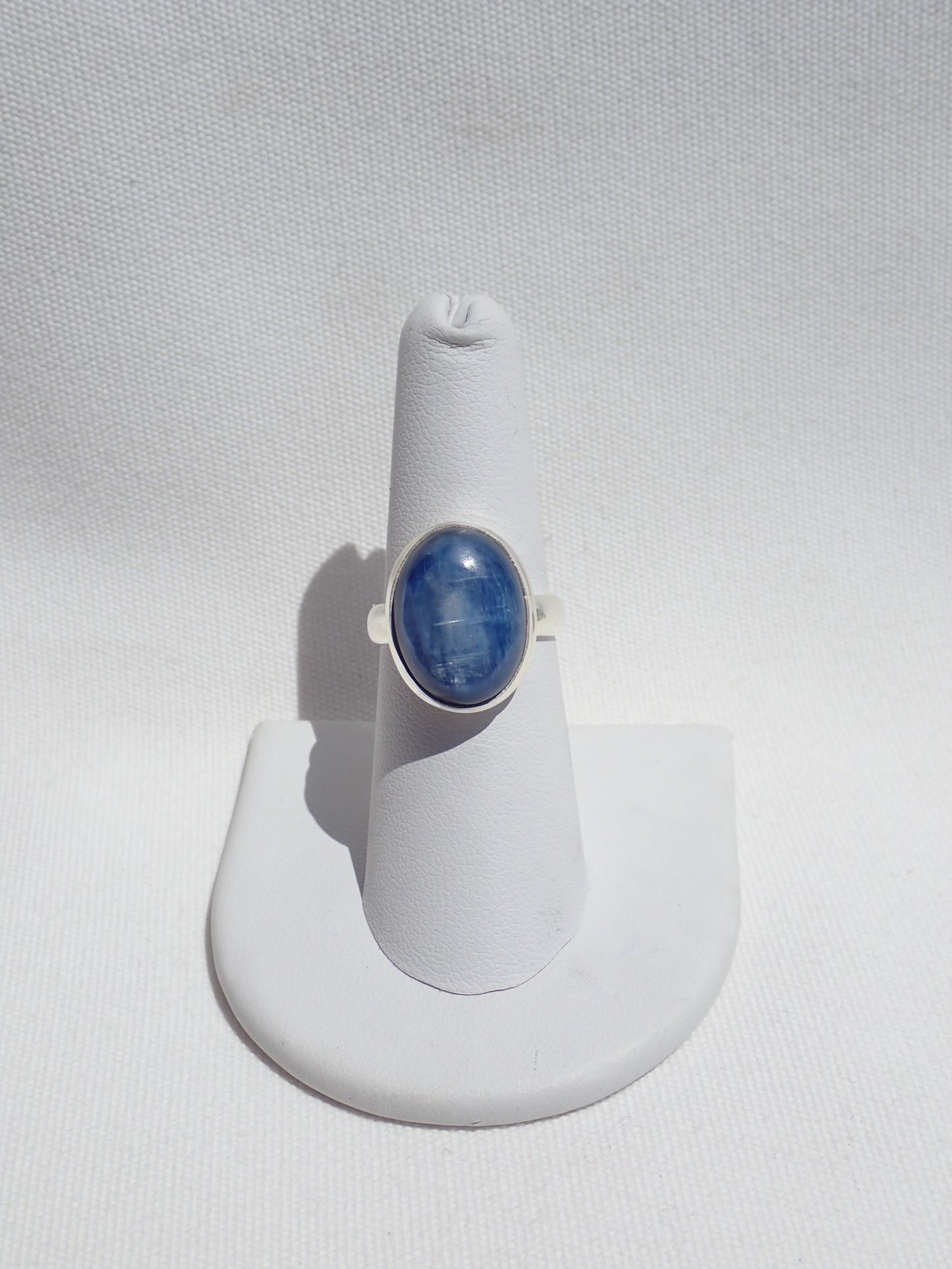 S.S. AAA Grade Kyanite  Adjustable Ring