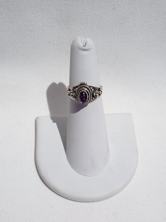 S.S. Amethyst Poison Rings