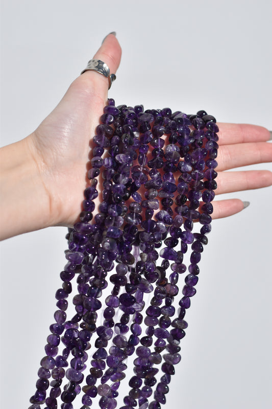 Amethyst Chip Beads