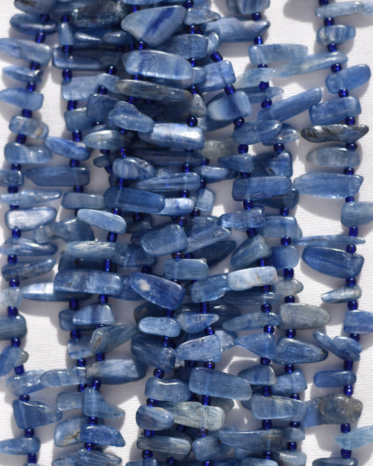 Dancing Kyanite Nugget Beads