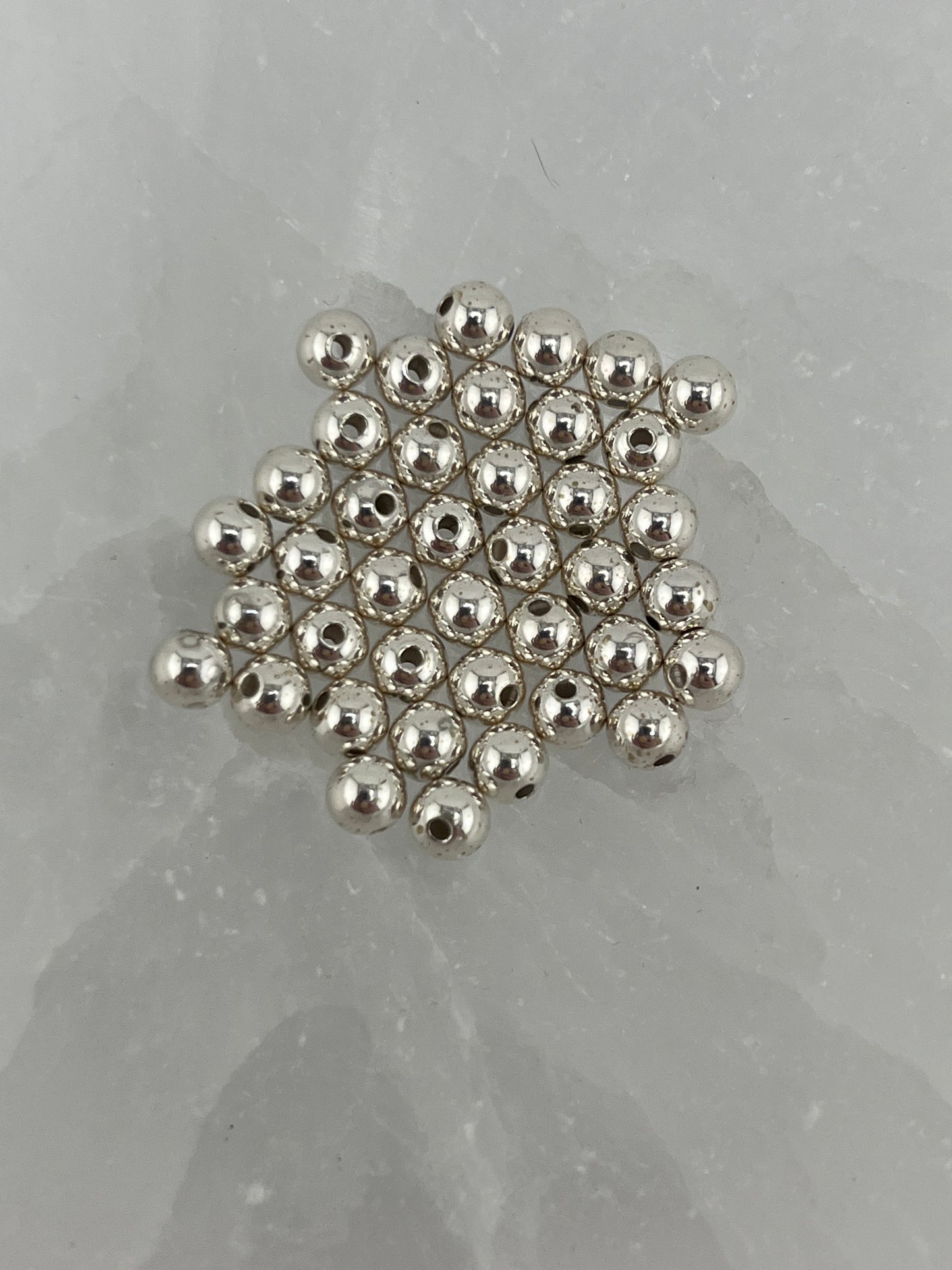 S.S. 5mm Spacers Bead Sets (40 pc)