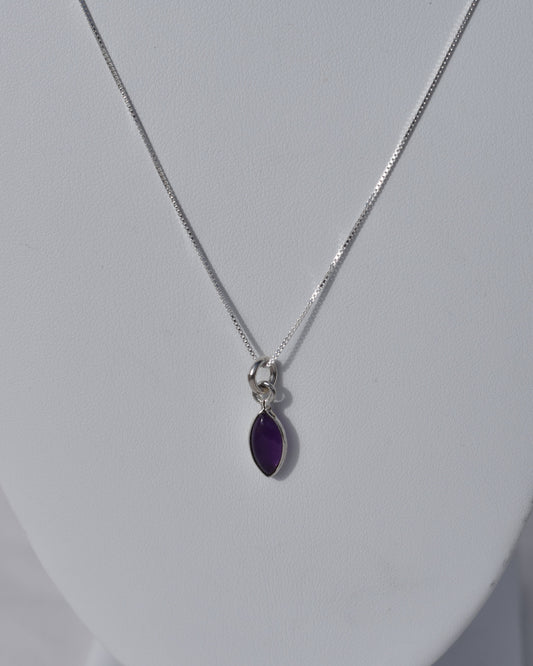 Sterling silver Amethyst Necklace available at wholesale and retail prices, only at our crystal shop in San Diego!