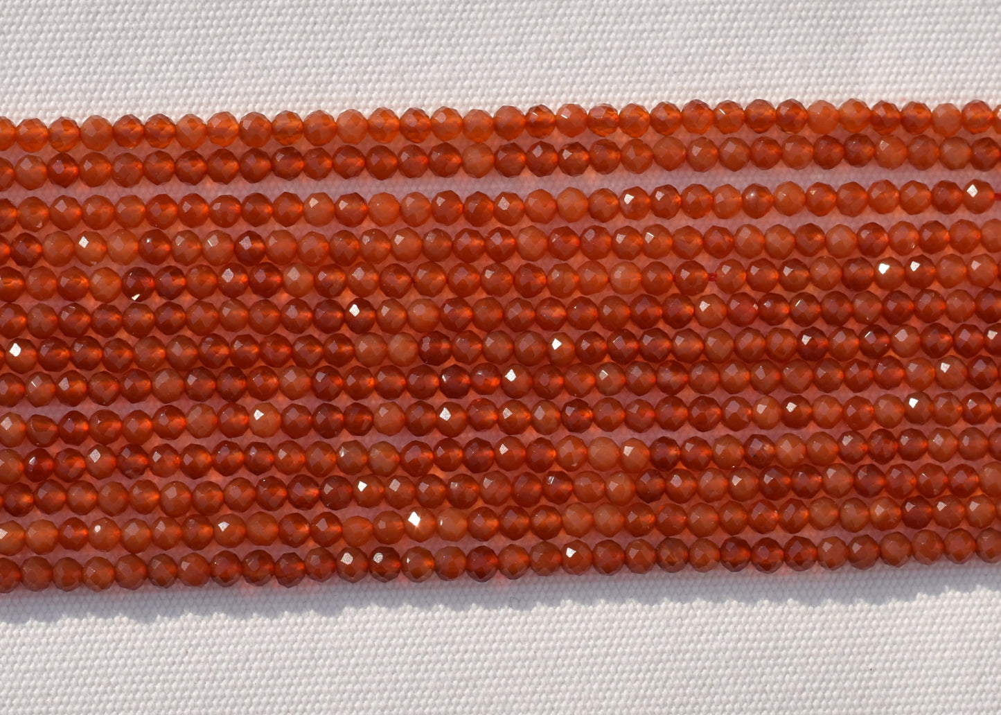 Crafting supplies such as Carnelian Beads available at wholesale and retail prices, only at our crystal shop in San Diego!