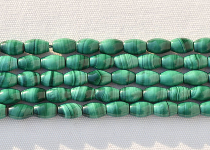 Crafting supplies such as Malachite Beads available at wholesale and retail prices, only at our crystal shop in San Diego!