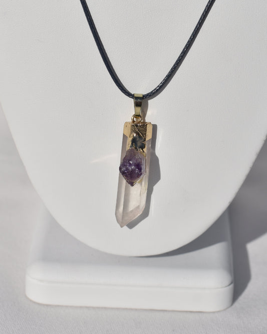 Sterling silver Amethyst Necklace available at wholesale and retail prices, only at our crystal shop in San Diego!