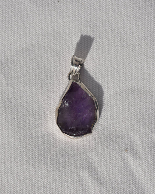 Sterling silver Amethyst Pendants available at wholesale and retail prices, only at our crystal shop in San Diego!