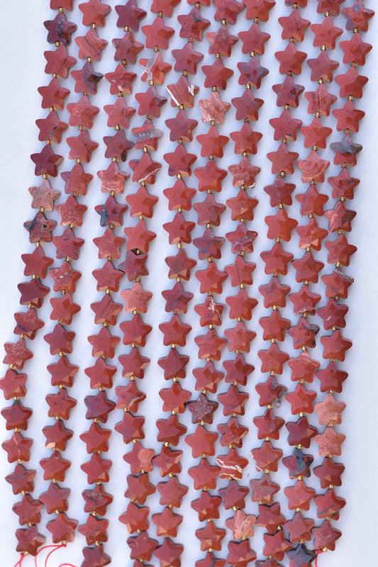 Check out our crystal shop in San Diego with red jasper beads and findings in sterling silver, gold, and more!
At Pacific Beads, we carry stones in a wide variety of forms. Find red jasper beads, red jasper carvings, and designer red jasper jewelry so that you can enjoy its healing properties in the way that best suits you and your lifestyle. The best part? You can shop crystals wholesale, meaning there is always something within your budget!