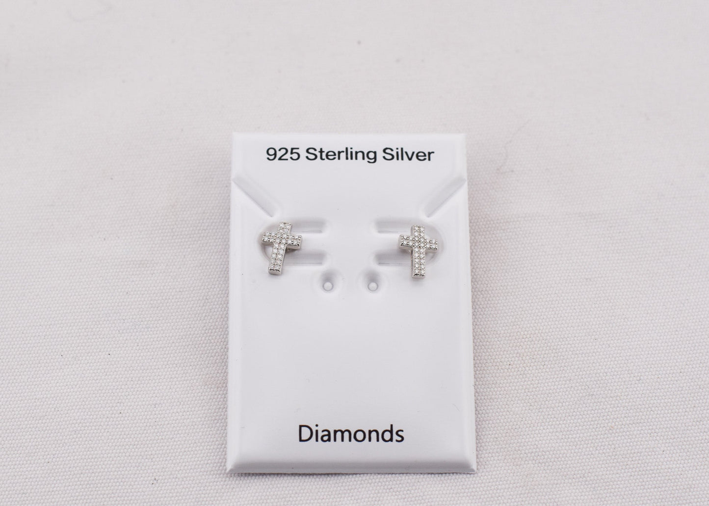 Sterling silver Moissanite Earrings available at wholesale and retail prices, only at our crystal shop in San Diego!