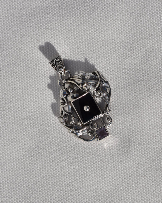 Sterling silver Amethyst Pendants available at wholesale and retail prices, only at our crystal shop in San Diego!