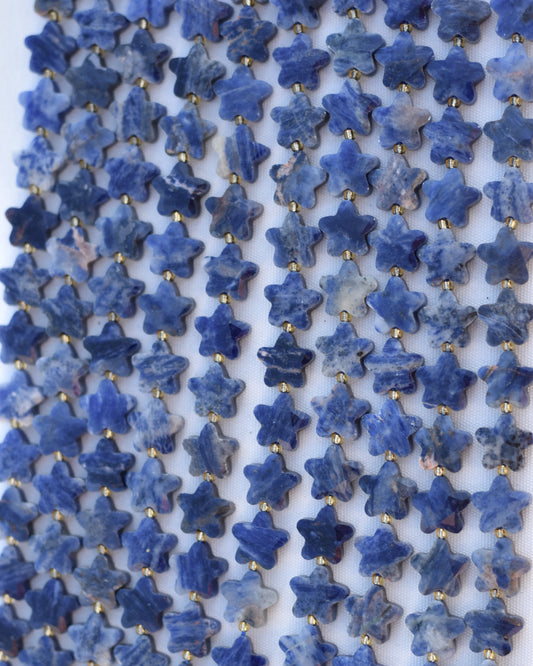 Check out our crystal shop in San Diego with Sodalite beads and findings in sterling silver, gold, and more!
At Pacific Beads, we carry stones in a wide variety of forms. Find Sodalite beads, Sodalite free forms, Sodalite carvings, and designer sodalite jewelry so that you can enjoy its healing properties in the way that best suits you and your lifestyle. The best part? You can shop crystals wholesale, meaning there is always something within your budget!