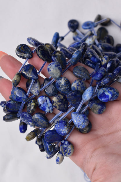 Crafting supplies such as Lapis Lazuli Beads available at wholesale and retail prices, only at our crystal shop in San Diego! 