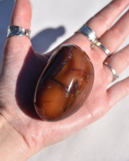 Carnelian Palmstones