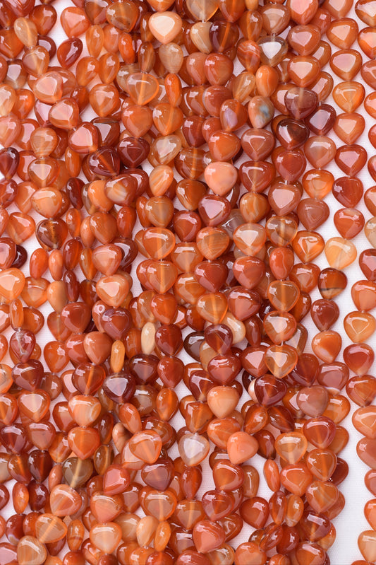 Crafting supplies such as Carnelian Beads available at wholesale and retail prices, only at our crystal shop in San Diego! 