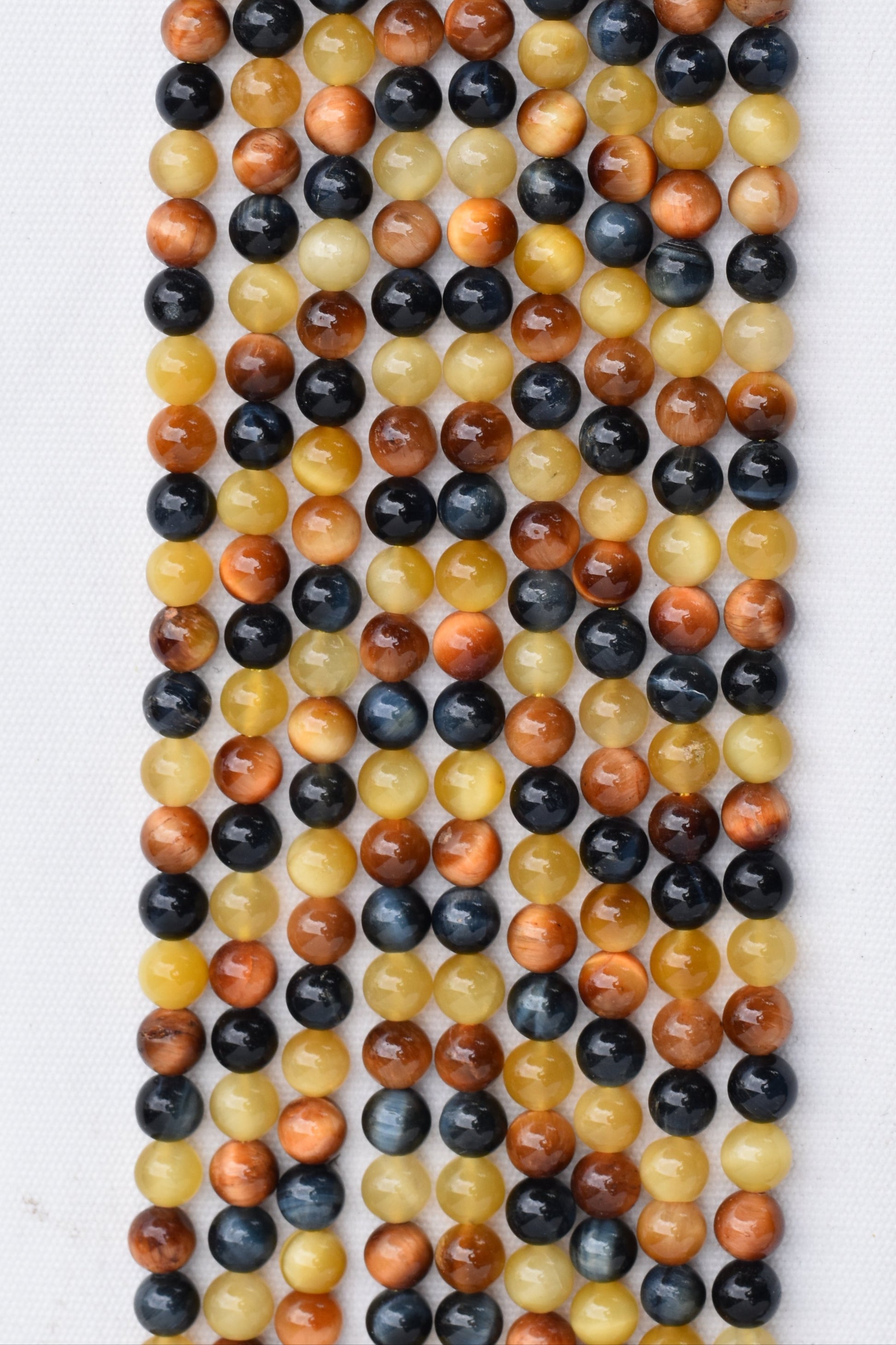 Crafting supplies such as Tiger Eye Beads available at wholesale and retail prices, only at our crystal shop in San Diego! 