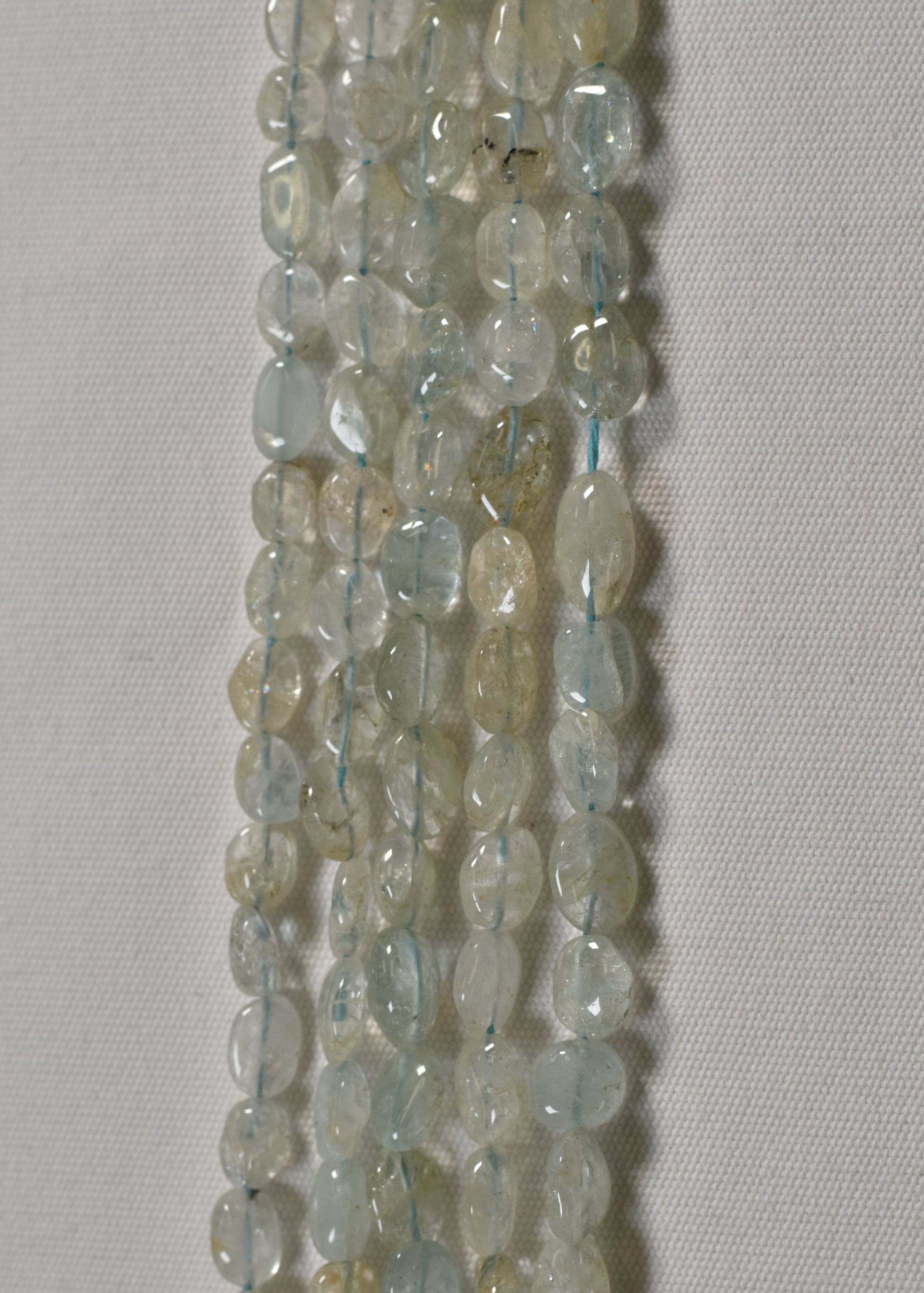 Aquamarine beads available at wholesale and retail prices, only at our crystal shop in San Diego!