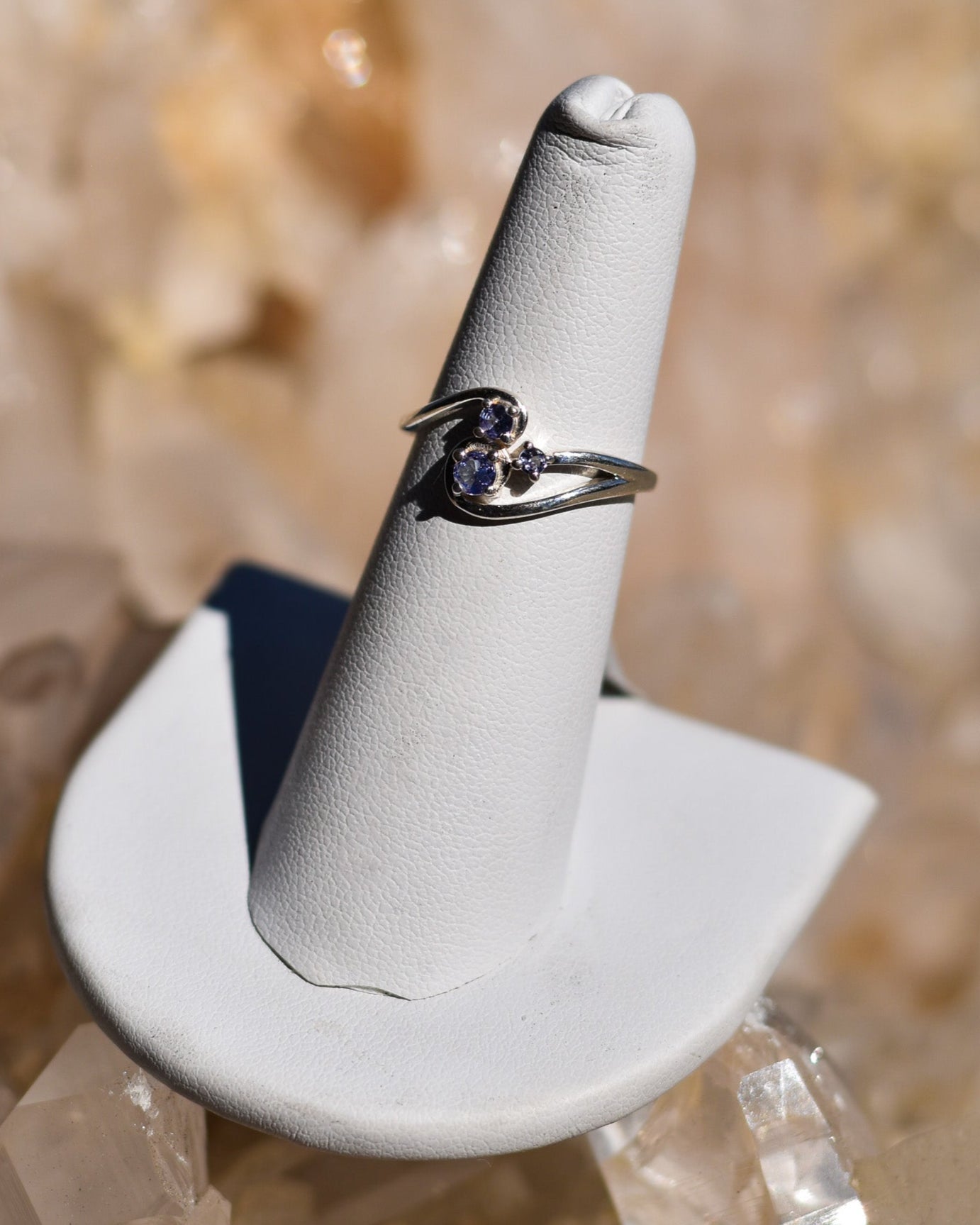 S.S. Tanzanite Trio Rings