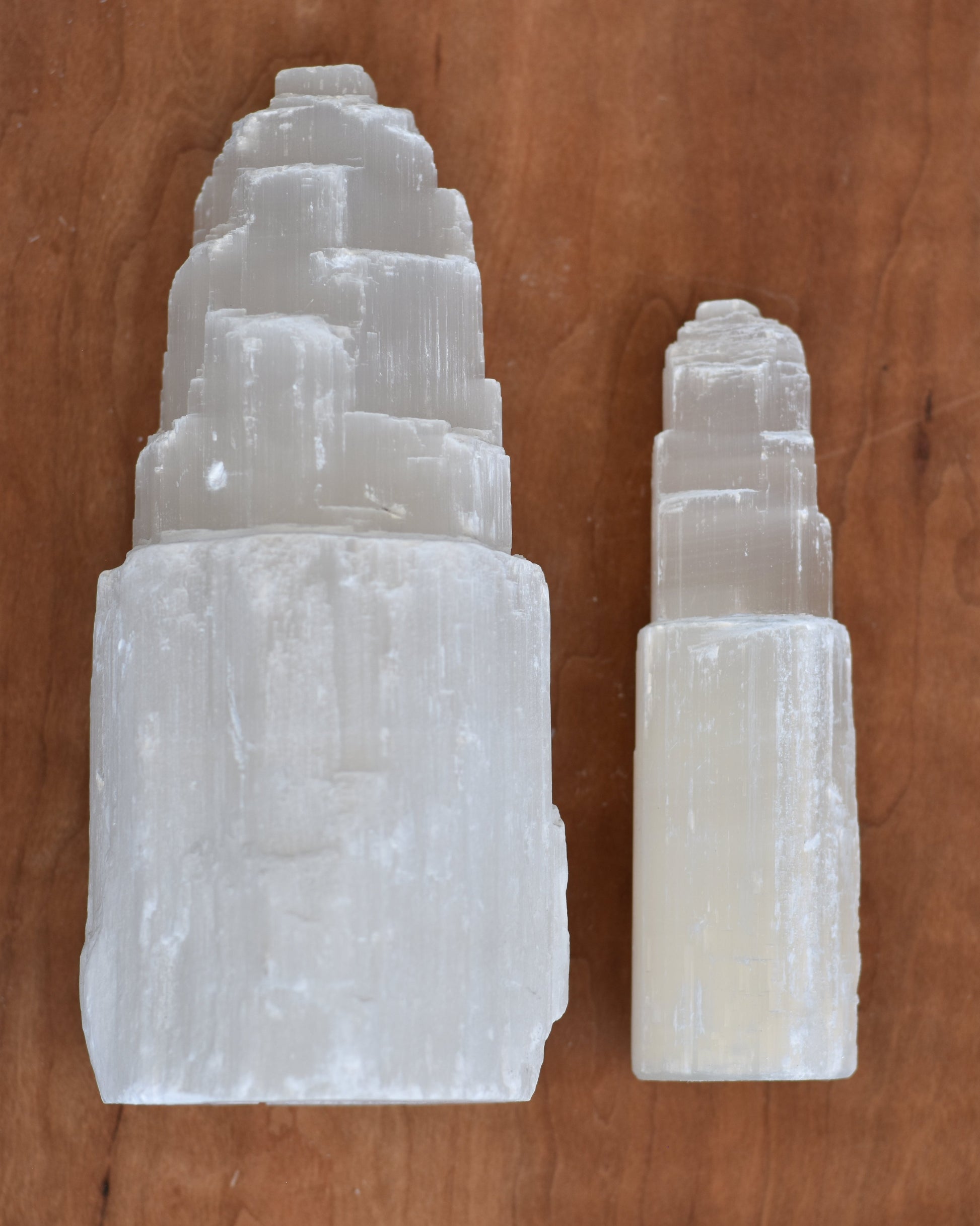 Check out our crystal shop in San Diego with Selenite decor such as lamps, bowls, candle holders and more! 
At Pacific Beads, we carry crystals in a wide variety of forms. Find Selenite geodes, Selenite housewares, Selenite carvings, and designer Selenite jewelry so that you can enjoy its healing properties in the way that best suits you and your lifestyle. The best part? You can shop crystals wholesale, meaning there is always something within your budget!