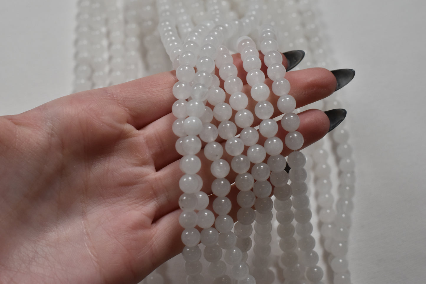 Crafting supplies such as Clear Quartz Beads available at wholesale and retail prices, only at our crystal shop in San Diego!