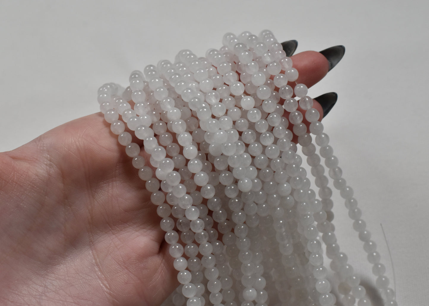 Crafting supplies such as Clear Quartz Beads available at wholesale and retail prices, only at our crystal shop in San Diego!