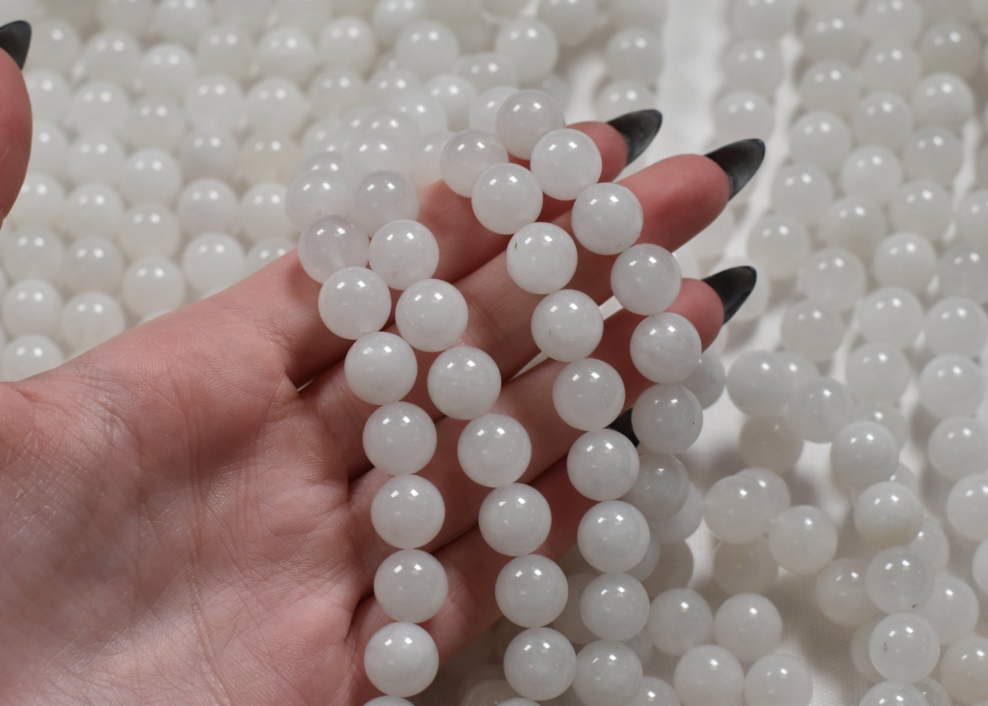 Crafting supplies such as Clear Quartz Beads available at wholesale and retail prices, only at our crystal shop in San Diego!