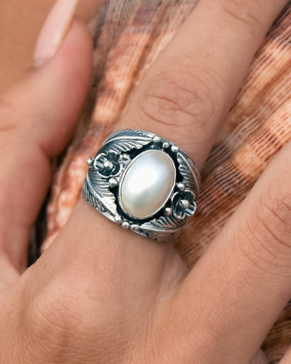 S.S. Mabe Pearl 'Island Bloom' Ring